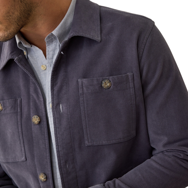Max Moleskin Overshirt - Rooster 