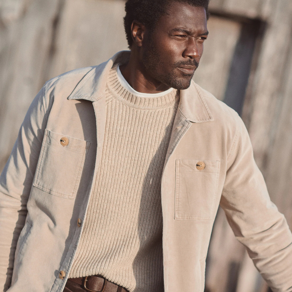 Max Moleskin Overshirt - Rooster 