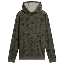 Bamboo Lightweight Fleece Hoodie - Vintage Camo Oil Green