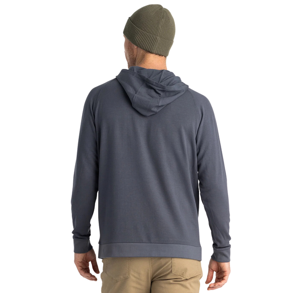 Bamboo Lightweight Fleece Hoodie - Storm Cloud - Rooster 