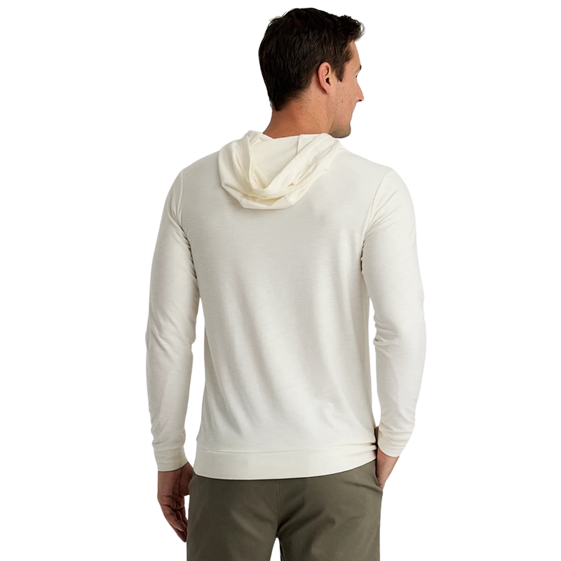 Bamboo Slub Hoodie II - Sea Salt - Rooster 
