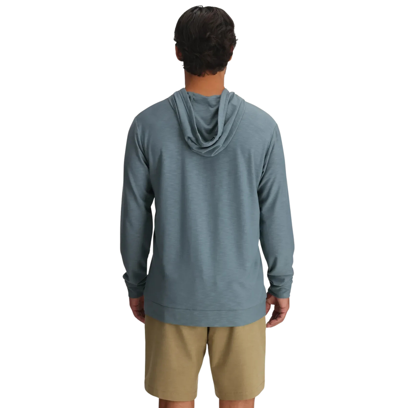 Bamboo Slub Hoodie II - Stormy Sea - Rooster 