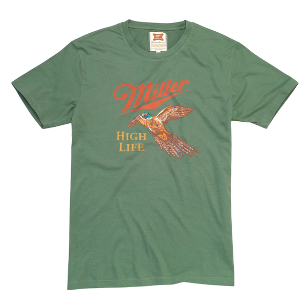 Miller High Life Pheasant Brass Tacks Tee