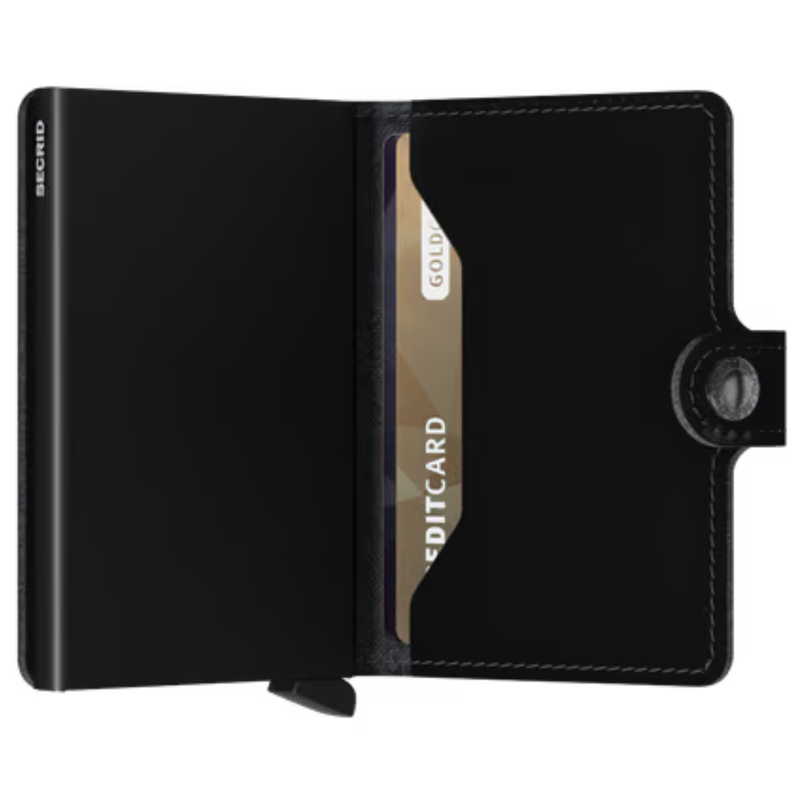 Miniwallet - Matte Black - Rooster 