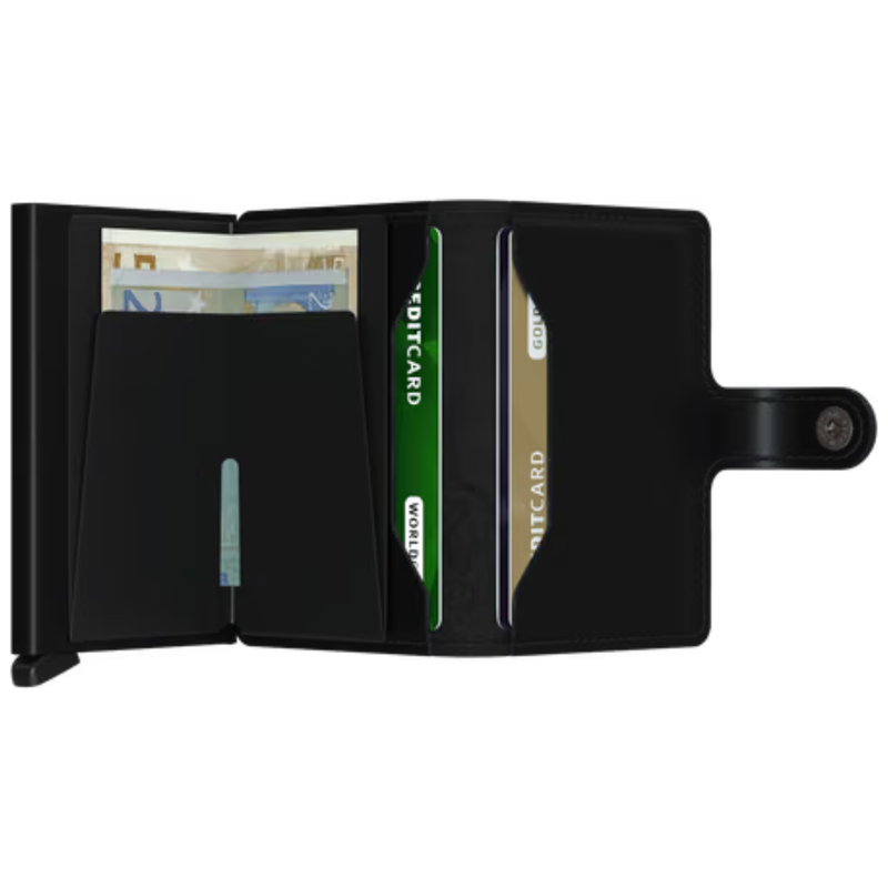 Miniwallet - Matte Black - Rooster 