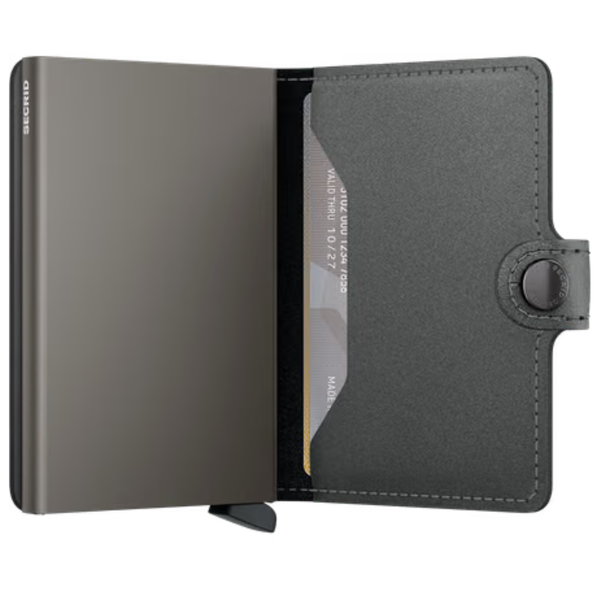 Miniwallet - Matte Satin Steel - Rooster 