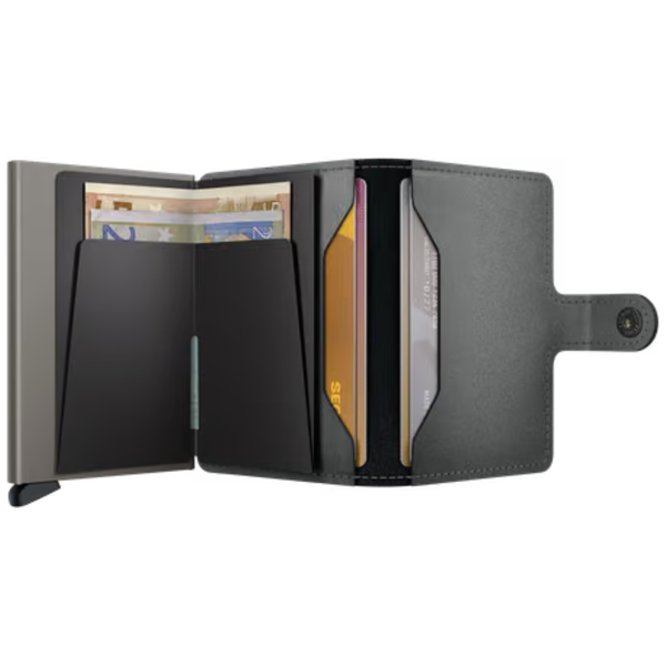 Miniwallet - Matte Satin Steel - Rooster 