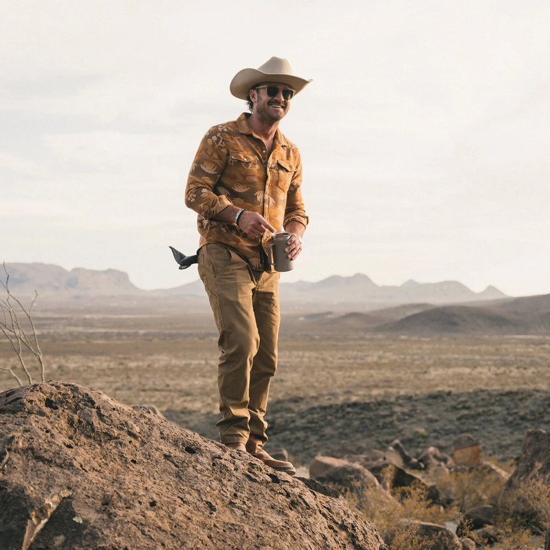 Sheridan Flannel – Maguey Mirage : Camel