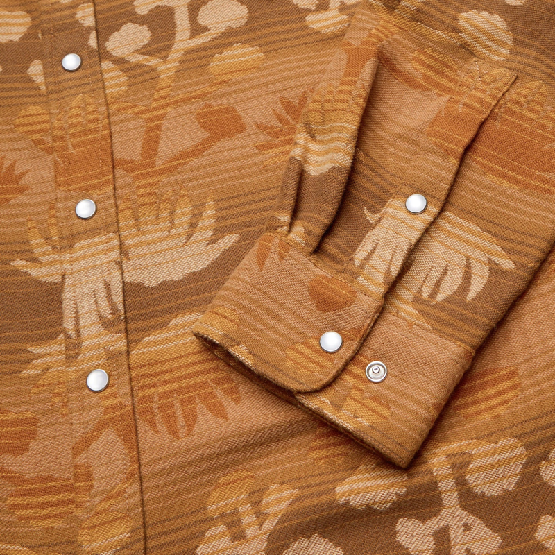 Sheridan Flannel – Maguey Mirage : Camel