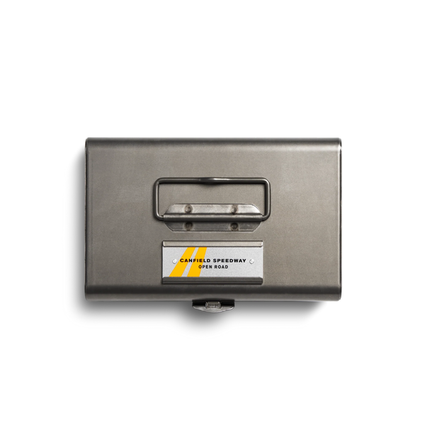 Gift Set: Canfield Speedway 44mm Silver Bracelet - Rooster 