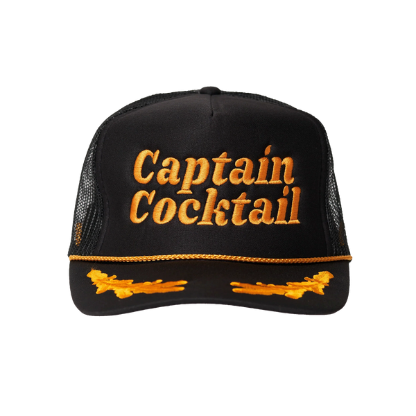 Captain Cocktail Trucker Hat - Rooster 