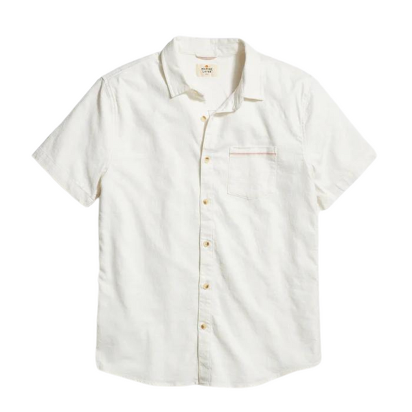 Stretch Selvage Short Sleeve Shirt - Rooster 