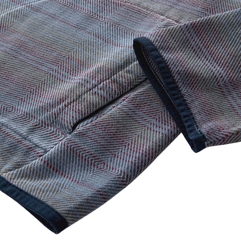 Blanket Snap Popover – French Blue Mojave Stripe