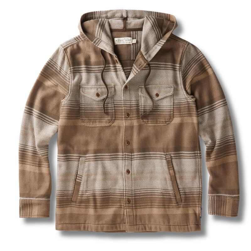 The Hooded Blanket Shirt – Beachwood Sonoran Stripe