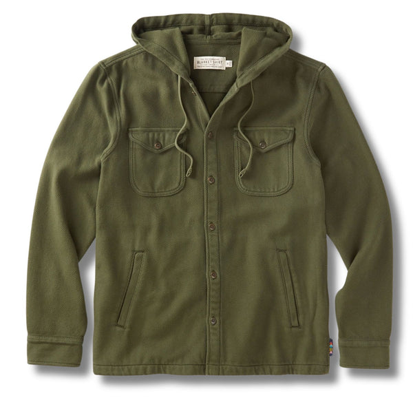 The Hooded Blanket Shirt - Rooster 