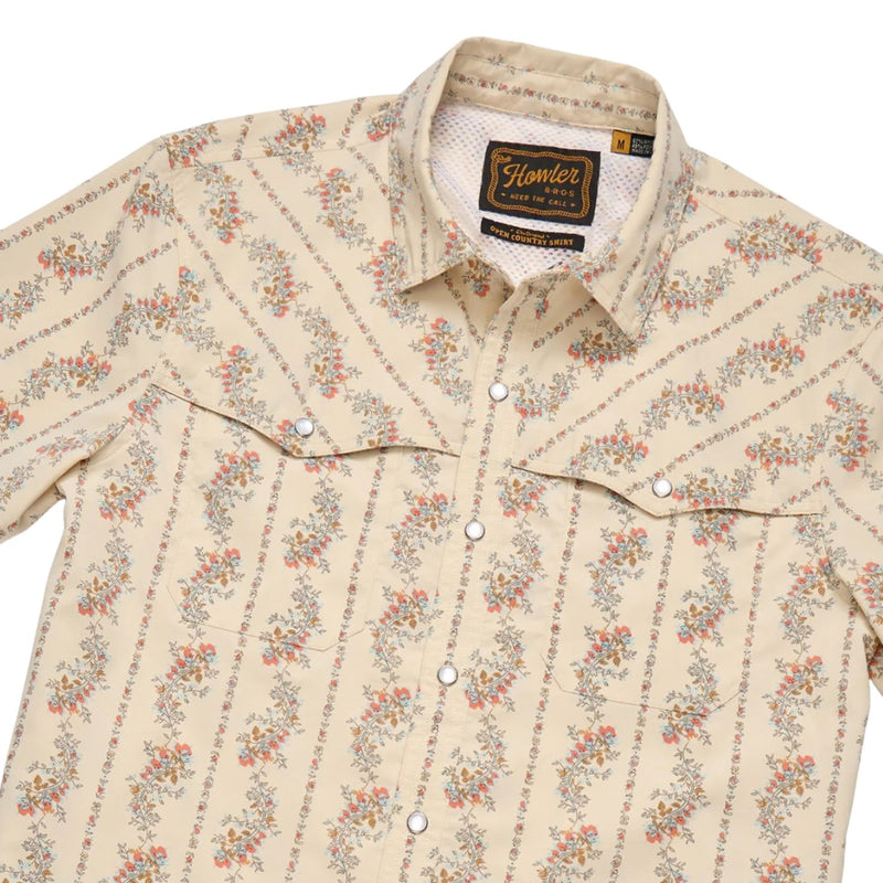 Open Country Tech Shirt - Grampa's Curtains – Natural