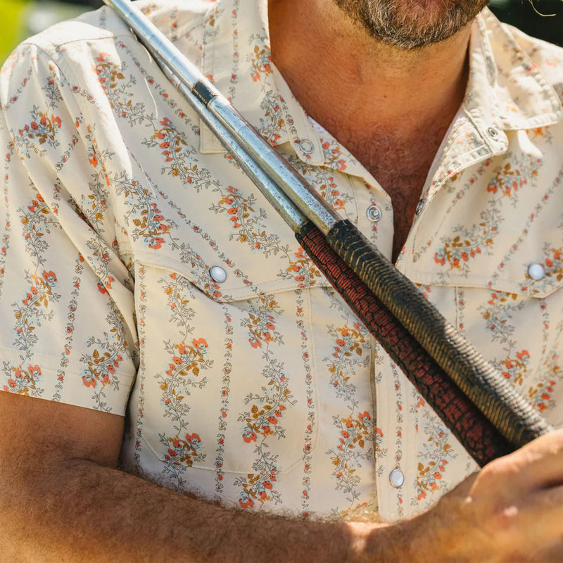 Open Country Tech Shirt - Grampa's Curtains – Natural