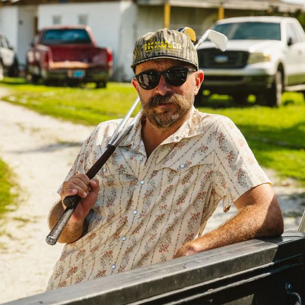 Open Country Tech Shirt - Grampa's Curtains - Rooster 