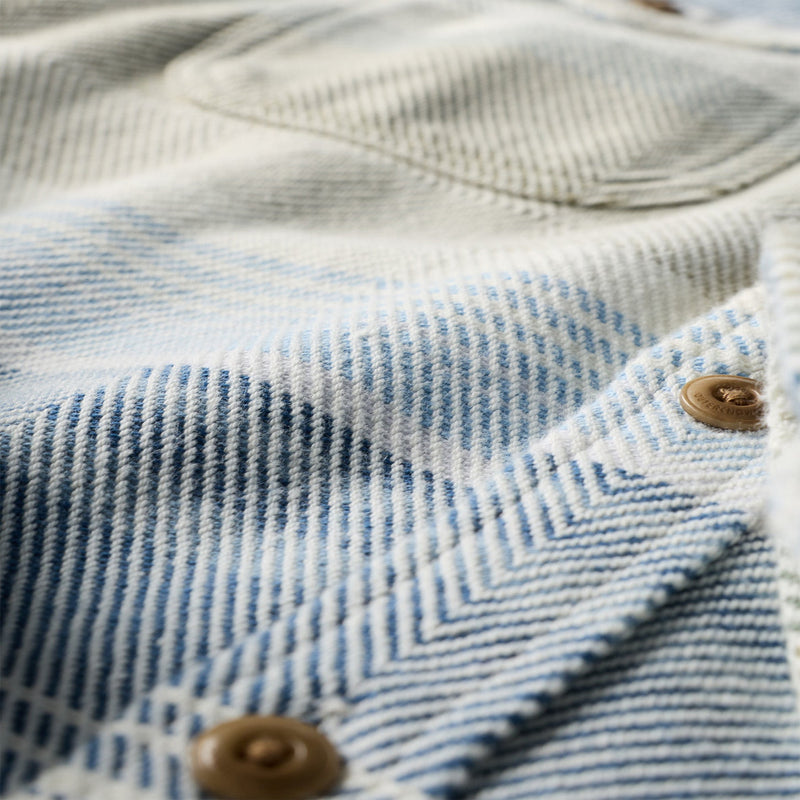 Blanket Shirt - Cool Water Sonoran Stripe - Rooster 