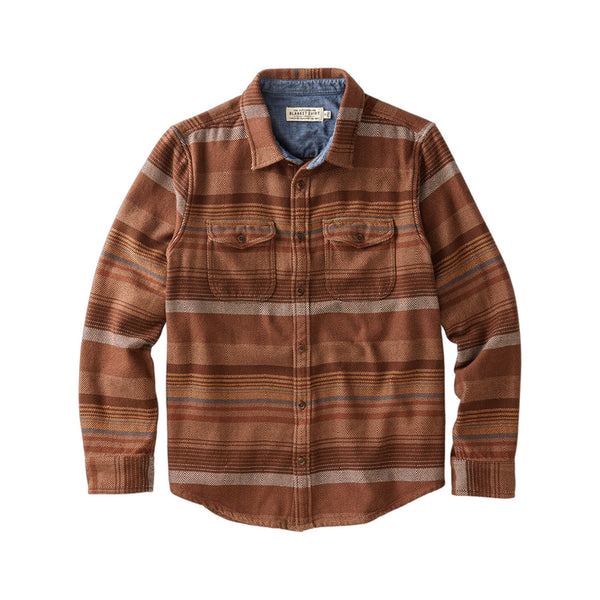 Blanket Shirt Copper Sonoran Stripe - Rooster 