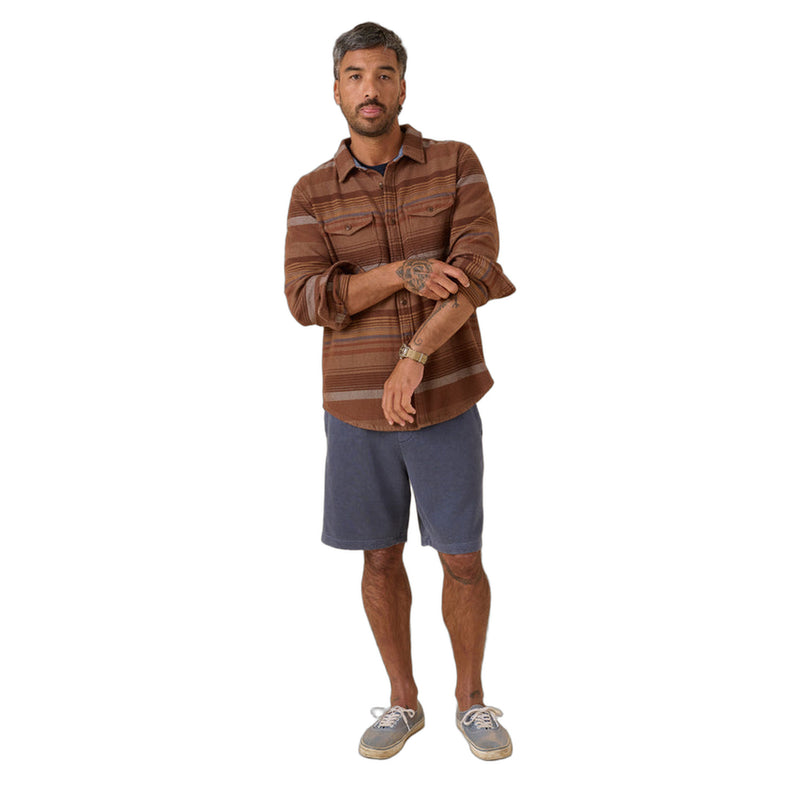 Blanket Shirt Copper Sonoran Stripe – Copper Sonoran Stripe