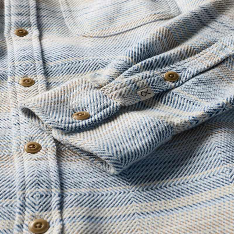 Blanket Shirt - Seabreeze Mojave Stripe - Rooster 