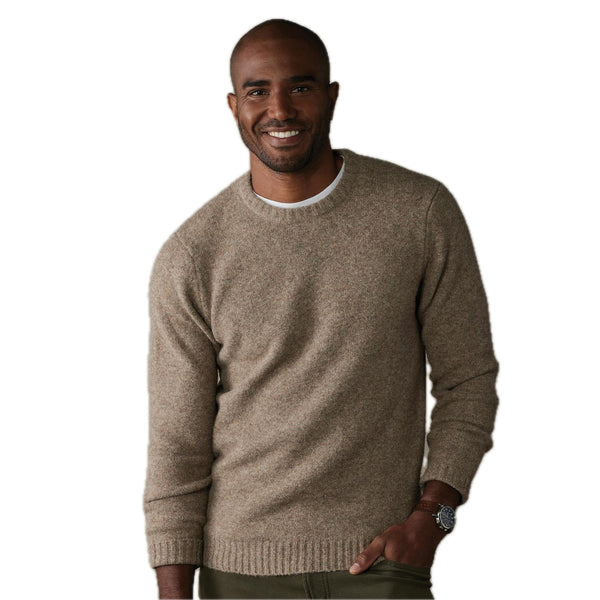 Homebound Crewneck Sweater Toasted Chestnut - Rooster Bus