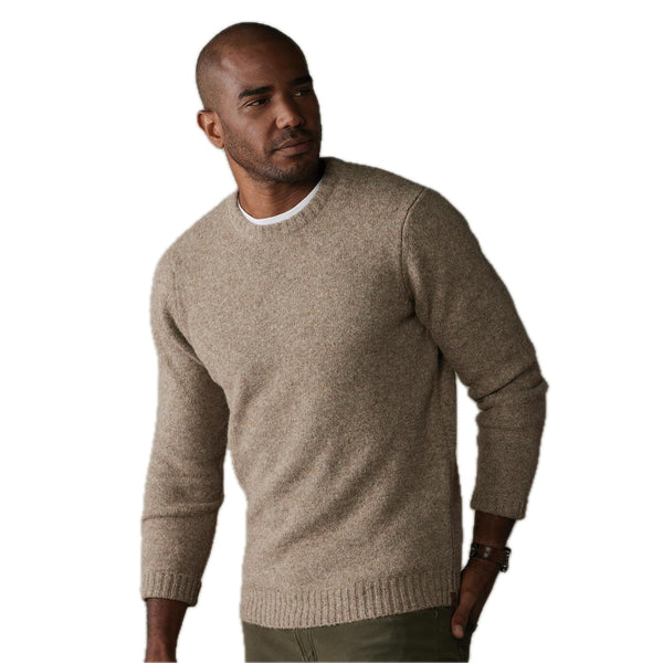 Homebound Crewneck Sweater Toasted Chestnut - Rooster Bus