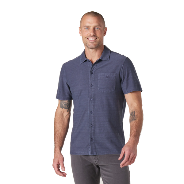 Sequoia Jacquard Button Down - Rooster 