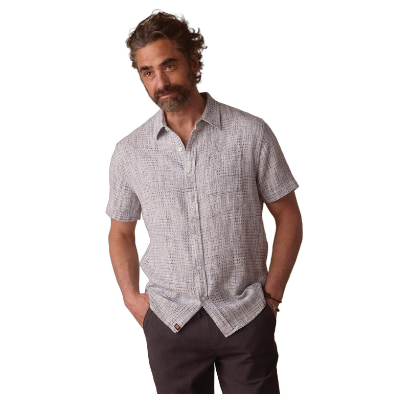 Freshwater Button Up Shirt – Blue Multi