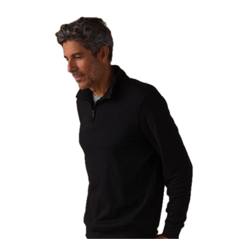 Puremeso Weekend Quarter Zip Black - Rooster Bus