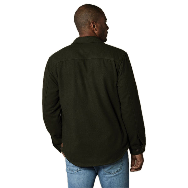 Brightside Flannel Lined Workwear Jacket Green - Rooster Bus