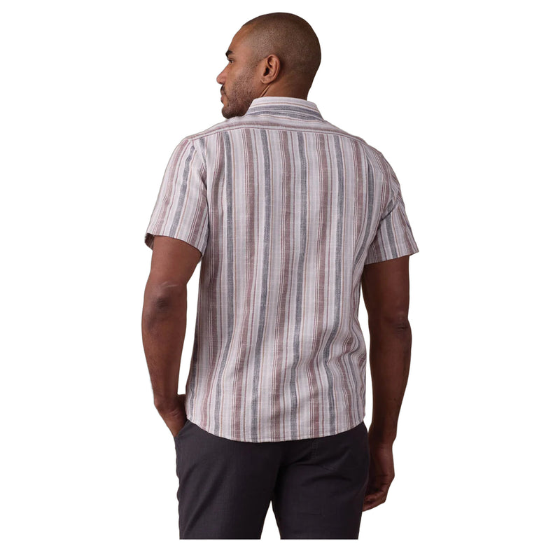 Freshwater Button Up Shirt – Misty Harbor Stripe