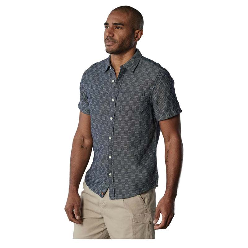 Freshwater Button Up Shirt – Summer Navy Check