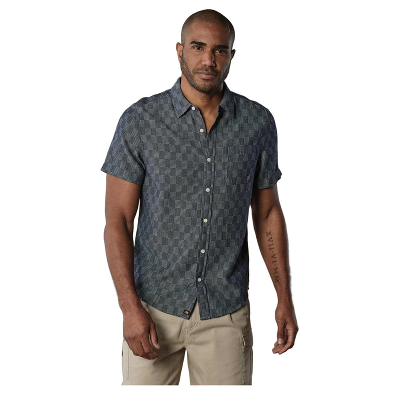 Freshwater Button Up Shirt – Summer Navy Check