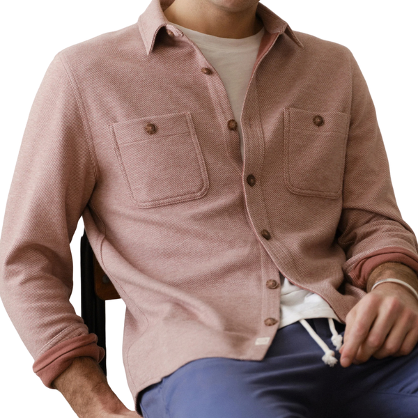 Pacifica Stretch Twill Overshirt - Rooster 