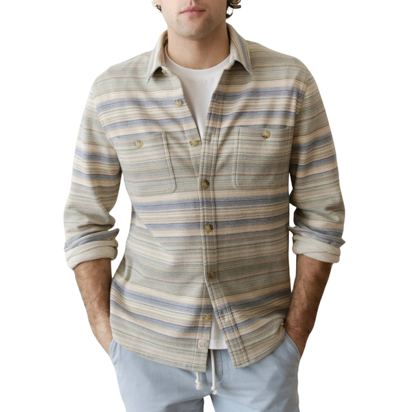 Pacifica Stretch Twill Overshirt - Rooster 