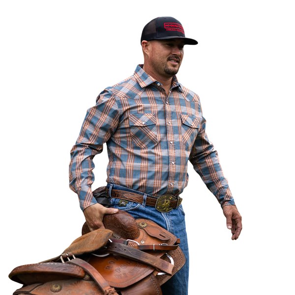 Palaka Nui Long Sleeve Shirt - Rooster 