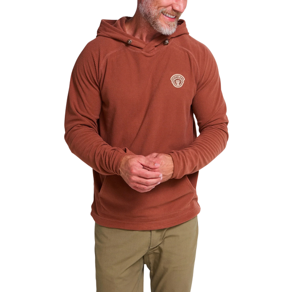 Palo Duro Fleece Hoodie - Mink Brown