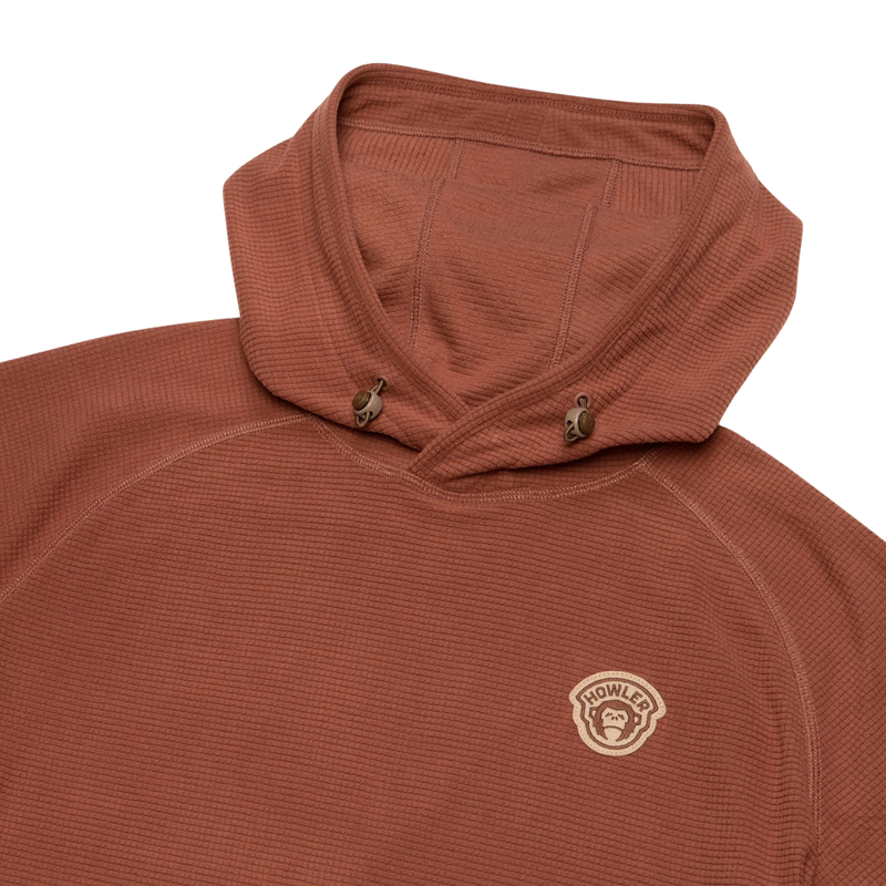 Palo Duro Fleece Hoodie - Mink Brown