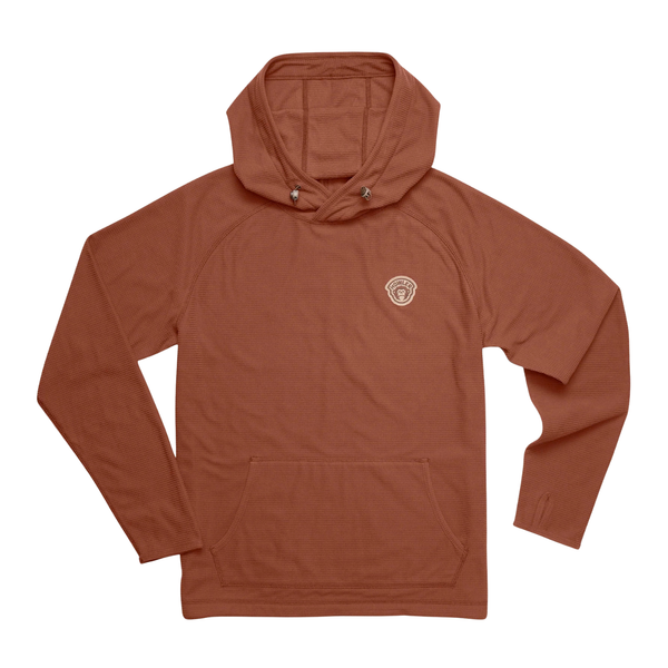 Palo Duro Fleece Hoodie - Mink Brown