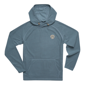 Palo Duro Fleece Hoodie - Stormy Sea - Rooster 