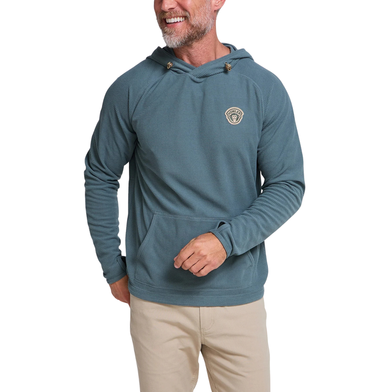 Palo Duro Fleece Hoodie - Stormy Sea