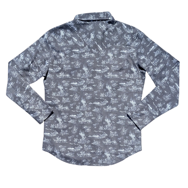Paniolo Long Sleeve Shirt - Rooster 