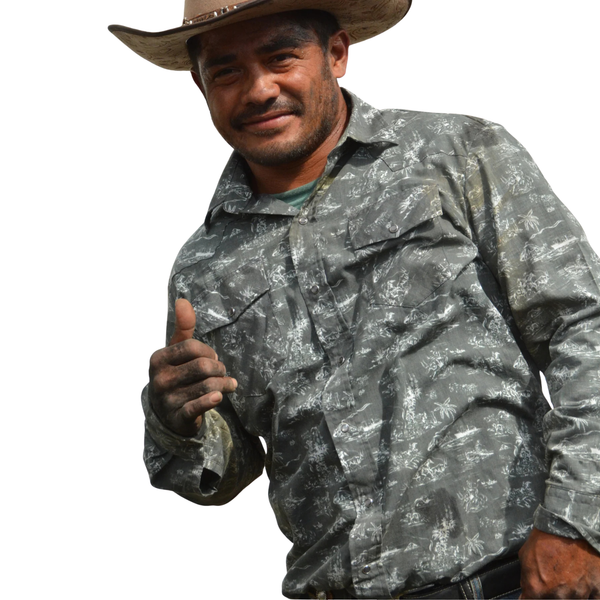 Paniolo Long Sleeve Shirt - Rooster 