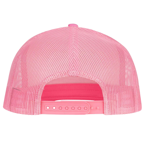 Pink & white Elevation Trucker - Rooster 