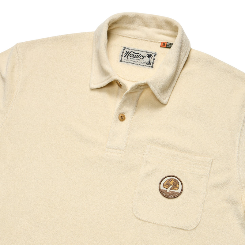 Plusherman Terry Polo – Cream