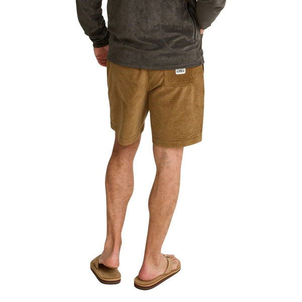 Pressure Drop Cord Shorts - Grid - Rooster 
