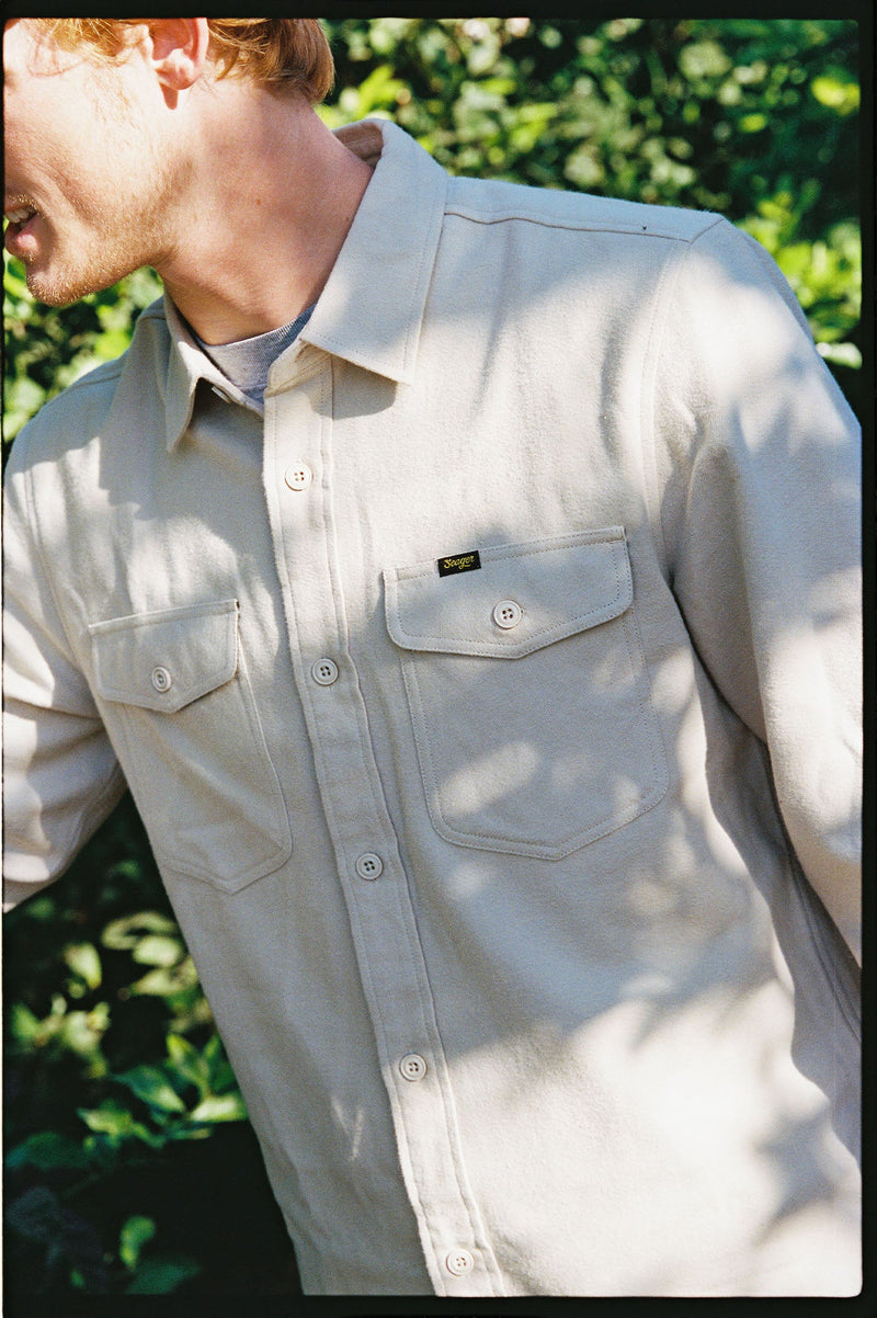 Calico Flannel Solid – Cement