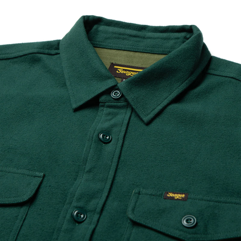 Calico Flannel Solid – Evergreen